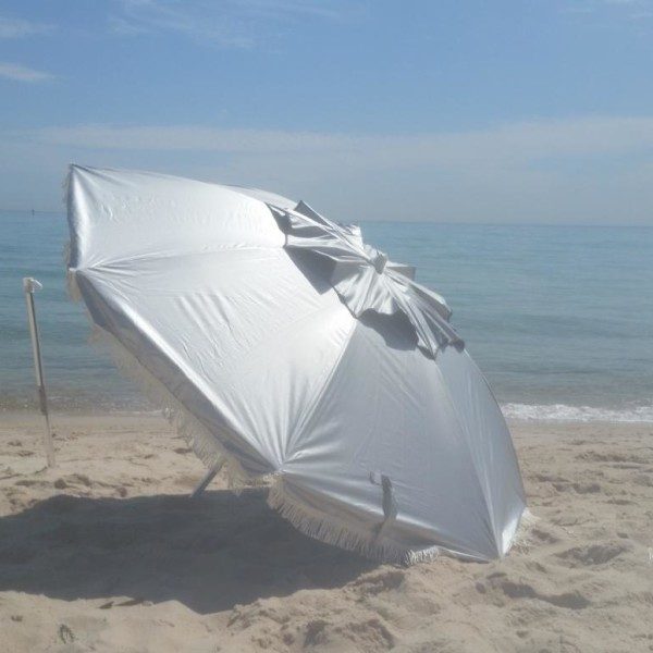CLASSIC Beach umbrella with original Sandlok point Umbrella Melbourne Umbrella Sydney